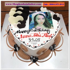 Bánh Sinh Nhật In Hình Ảnh - H345